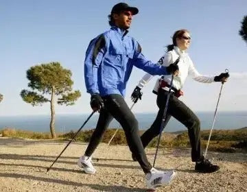 Teleskopické trekingové hole Nordic Walking (4717)