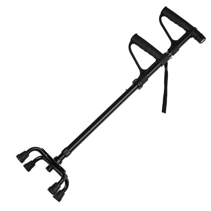 Regulovatelná rehabilitační hůl s baterkou (8562)