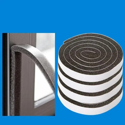 Samolepicí těsnění na okna a dveře, pěnová guma, 4 ks. (4882)