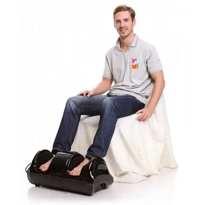 Vibrační masér na nohy a ruce, akupresura, černý, univerzální (45880002)