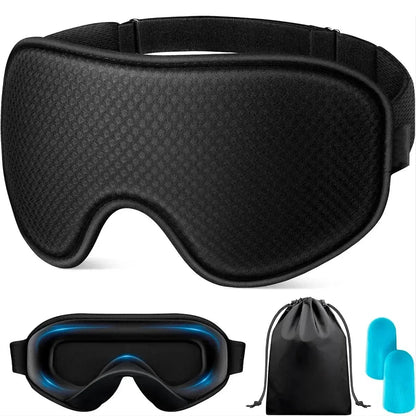 3D Oční maska – anatomická maska s ušními zátkami v sadě (90760001)