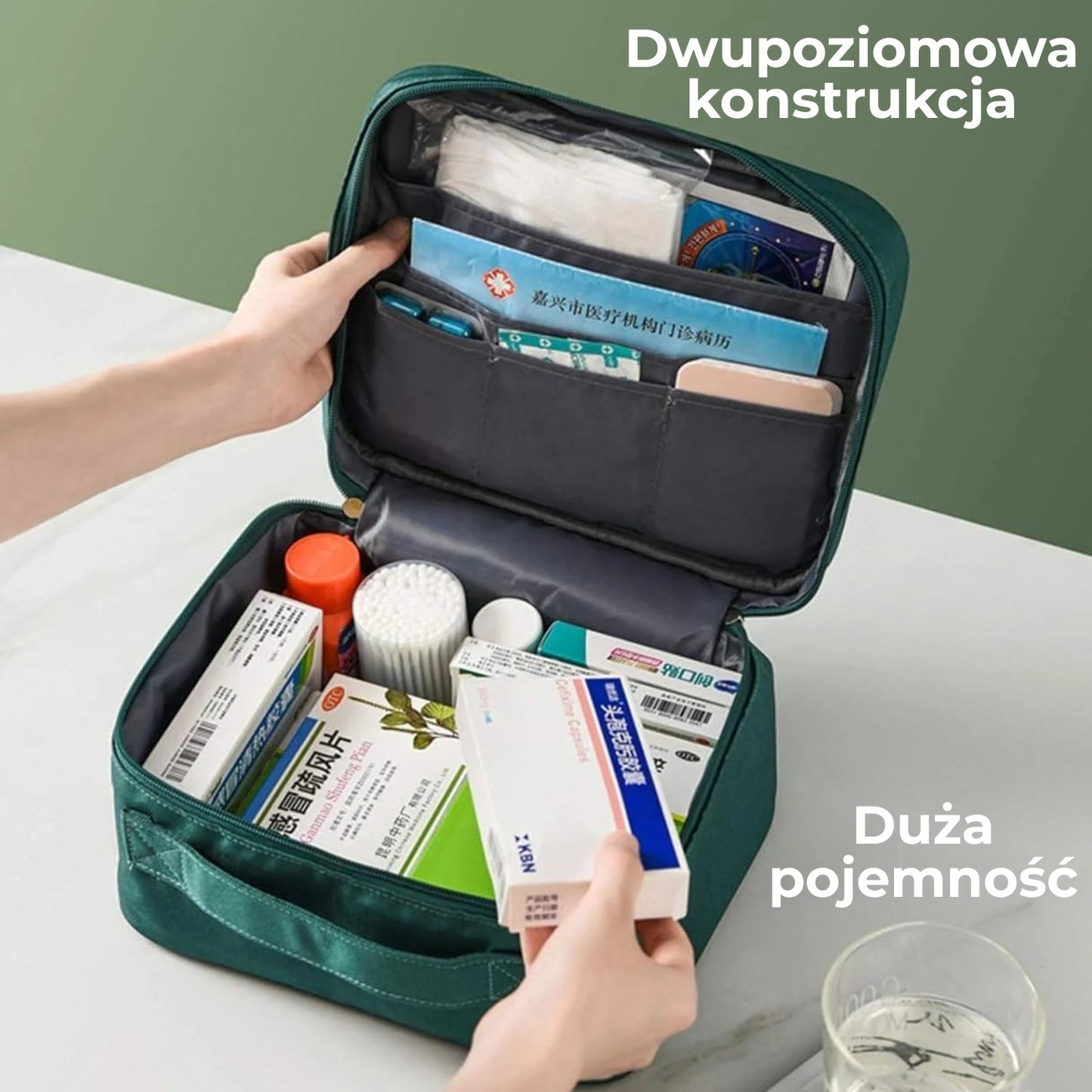 Přenosný organizér na léky – domácí lékárnička (94390003)