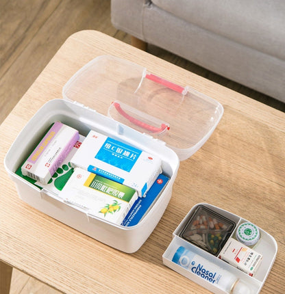 Organizer na léky - lékárnička s dalšími přihrádkami (83880001)