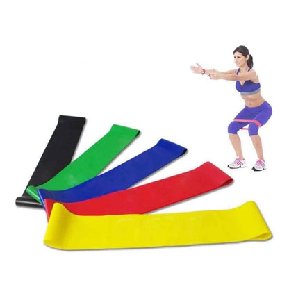 Sada 5 gum na cvičení s taškou na skladování (5220)