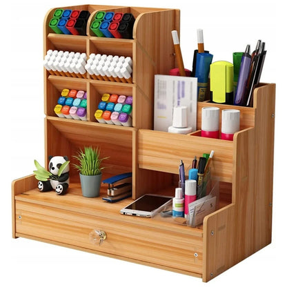 Organizér Stolní Dřevěný Velký na Knihy (87550001)