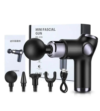 Masážní přístroj na tělo se 4 anticelulitidovými nástavci (79010001)