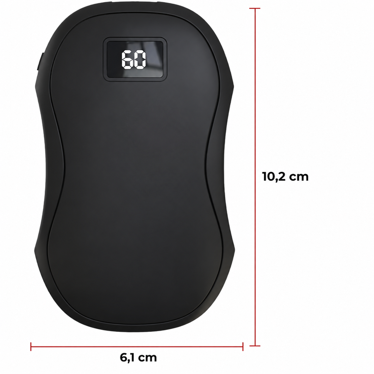 Kapesní ohřívač rukou s powerbankou 4000 mAh (90790001)
