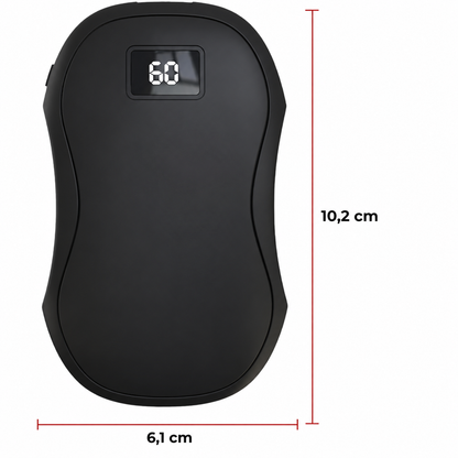 Kapesní ohřívač rukou s powerbankou 4000 mAh (90790001)