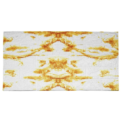 3D samolepicí panely Bílá-hnědá (72220002)