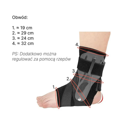 Ortéza Stabilizátor Kotníku Elastická Univerzální (7992)