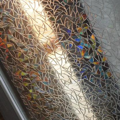 Nálepka 3D Efekt Duhy na Okno 45x100 cm (8150)