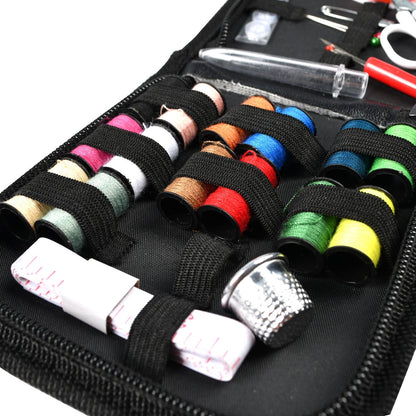 Sada Krejčovských Nástrojů: Šicí Box s Nitěmi, Jehly a Nůžkami (5924)