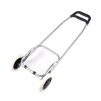 Nákupní vozík s koly, lehká taška modrá (C143)