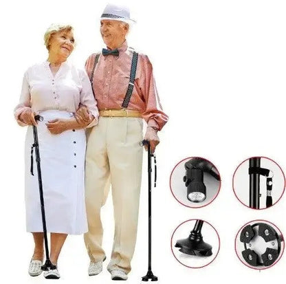 Láska Teleskopická Skládací s Regulovatelnou Světlem (C056)