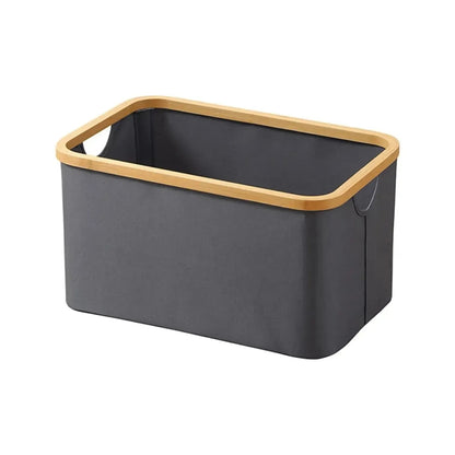 Stylový bambusový koš na drobnosti (91740001)