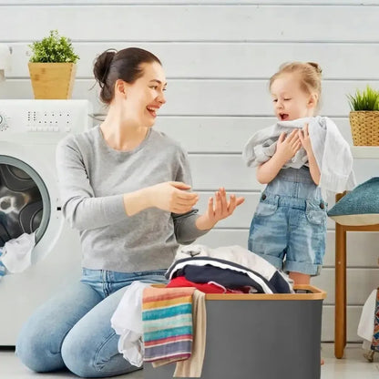 Stylový bambusový koš na drobnosti (91740001)