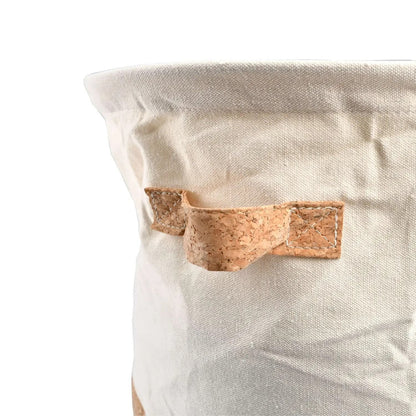 Koupelnový koš béžový na oblečení a hračky (84180001)