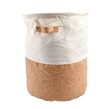 Koupelnový koš béžový na oblečení a hračky (84180001)