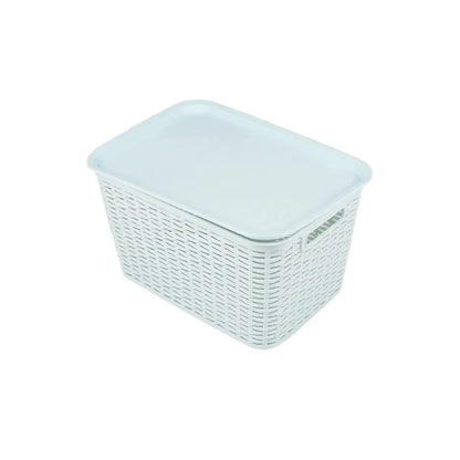 Plastový koš s víkem 20 l, mátový (82970002)