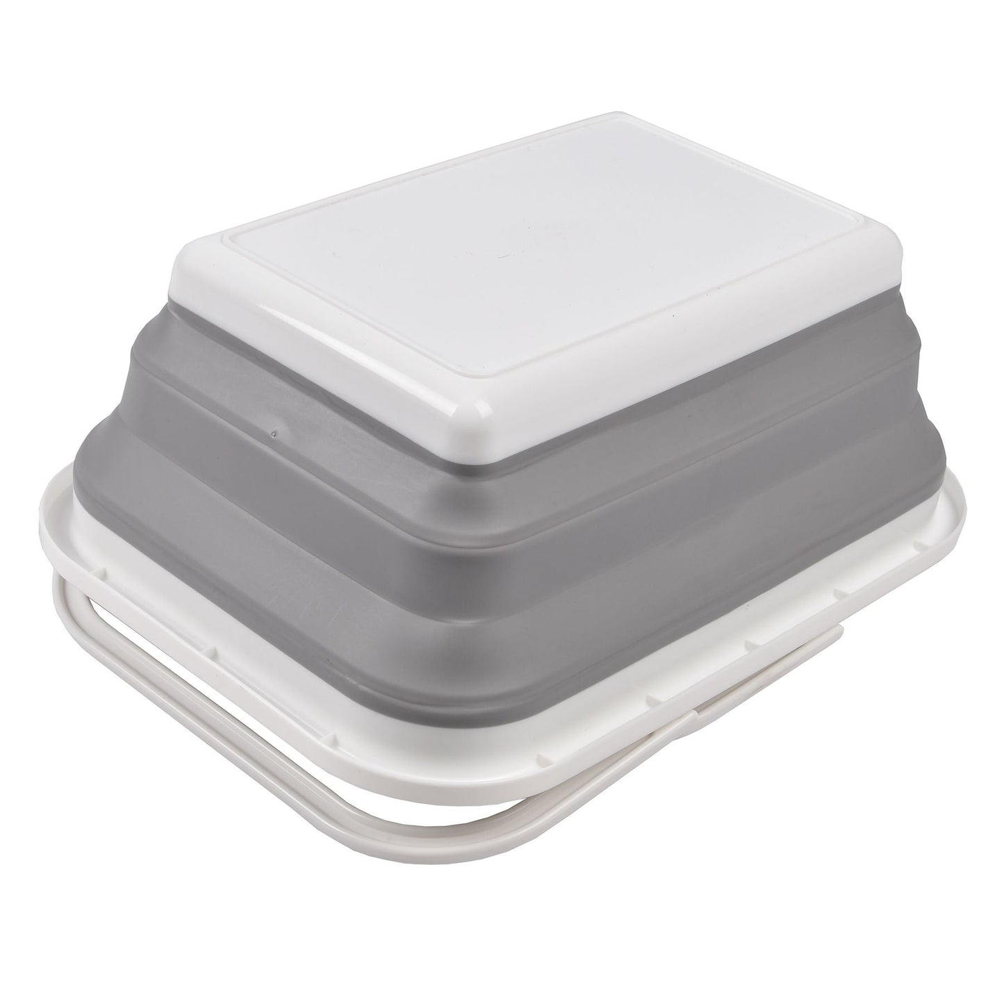 Silikonová Skládací Nákupní Taška s Rukojeťmi (8229)