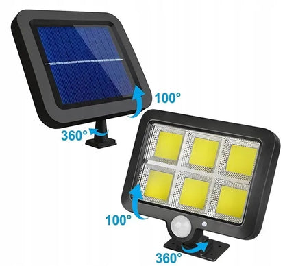 Lampa Solární LED Ulicní s Dálkovým Ovládáním (90440001)