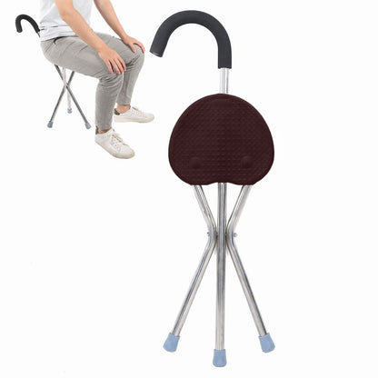 Láska Skládací Pro Seniory S Sedadlem 3 Nohy Lehká (8235)