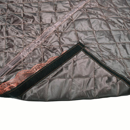 Termoizolační Magnetická Záclona Hnědá 210х98 cm (83390001)