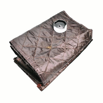 Termoizolační Magnetická Záclona Hnědá 210х98 cm (83390001)