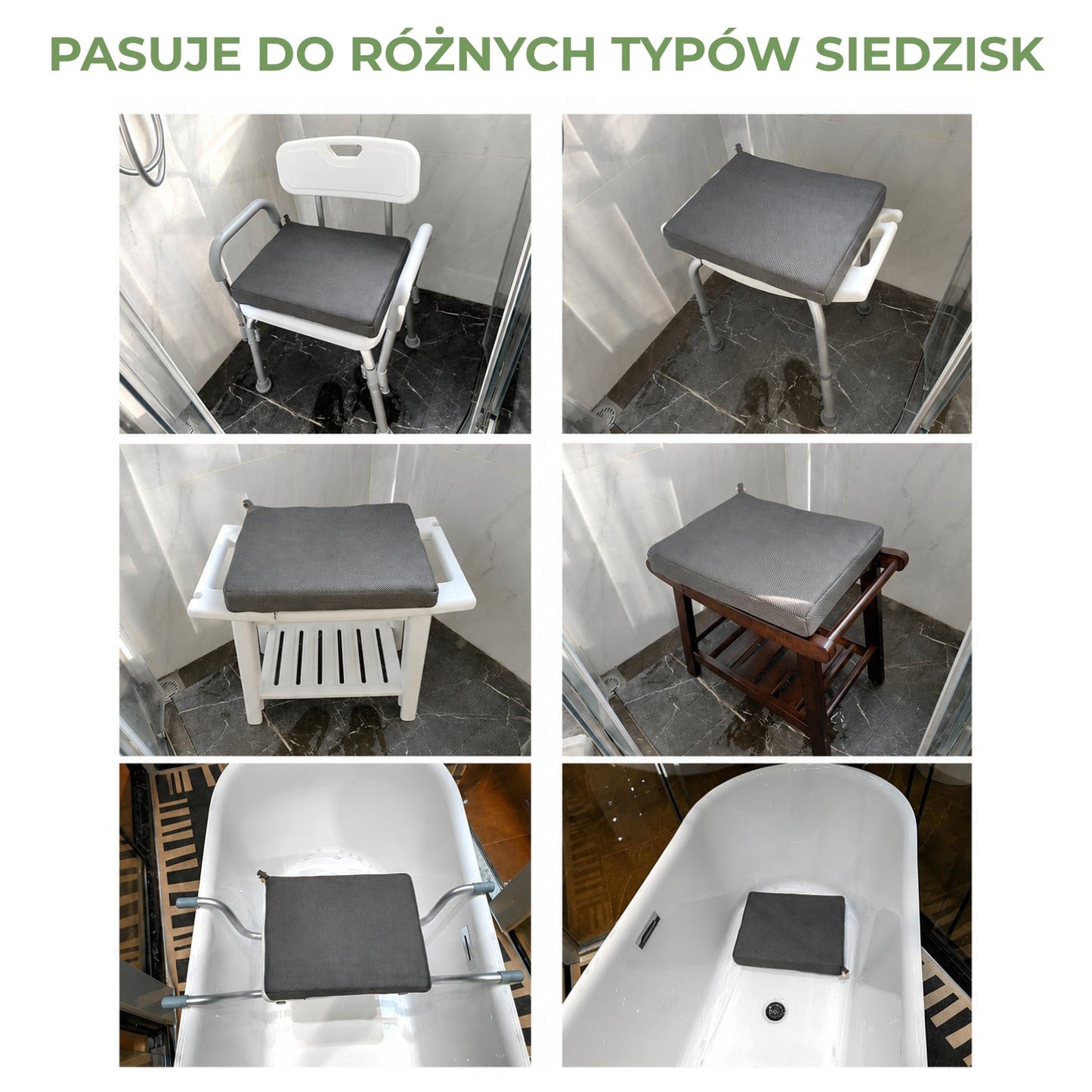 Měkká protiskluzová podložka na sprchovou sedačku (94430001)