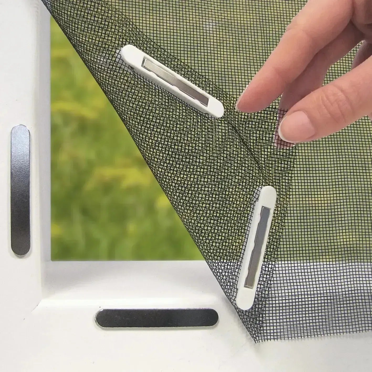 Síť proti komárům s magnetickým uchycením 130x150 cm (92590001)