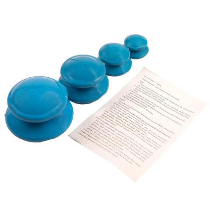 Baňky na čínskou masáž těla 4 ks (88730001)