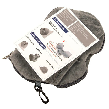 Cestovní polštář Nafukovací Pohodlný Měkký (89730001)