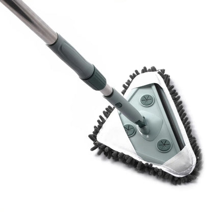 Mop Trojúhelníkový 360° na Mytí Oken s Regulací 130 cm (8192)