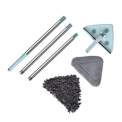 Mop Trojúhelníkový 360° na Mytí Oken s Regulací 130 cm (8192)