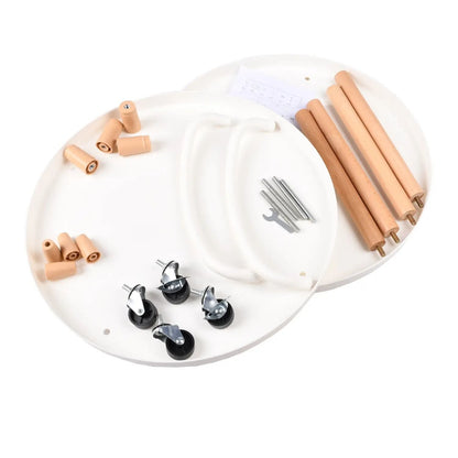 Kávový Stolek Vozík Elegantní Dva Úrovně (83640001)