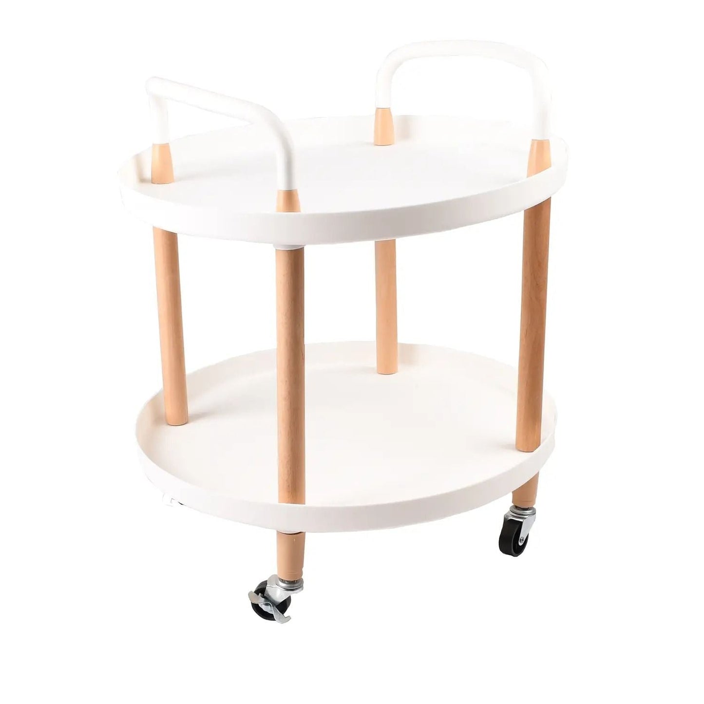 Kávový Stolek Vozík Elegantní Dva Úrovně (83640001)
