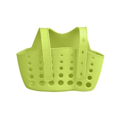 Organizér do dřezu silikonový zelený (56640001_1)