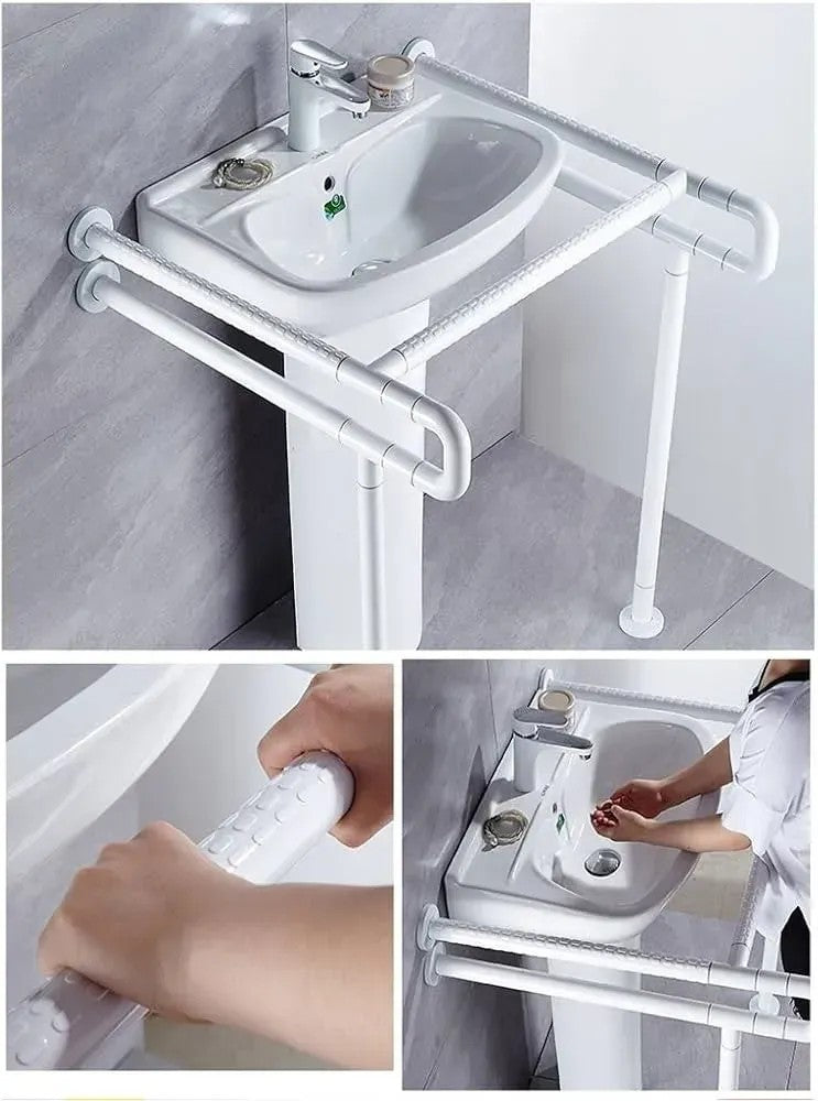 Podpěrná madla k umyvadlu, nosnost 150 kg (94500001)