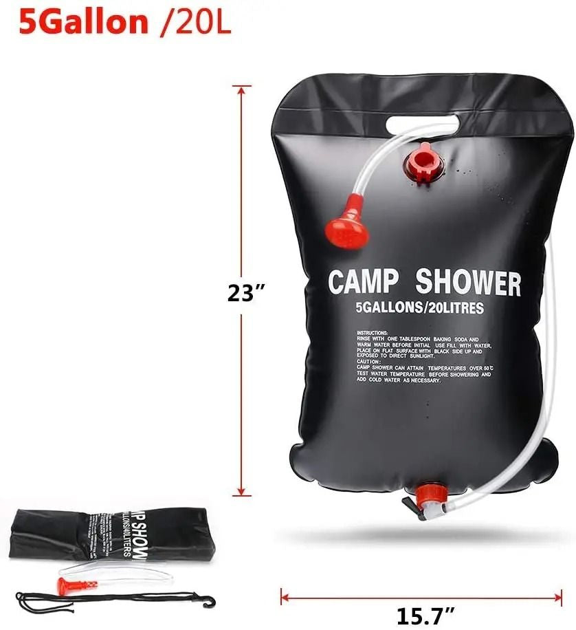 Solární kempingová sprcha 20L (B018-2)