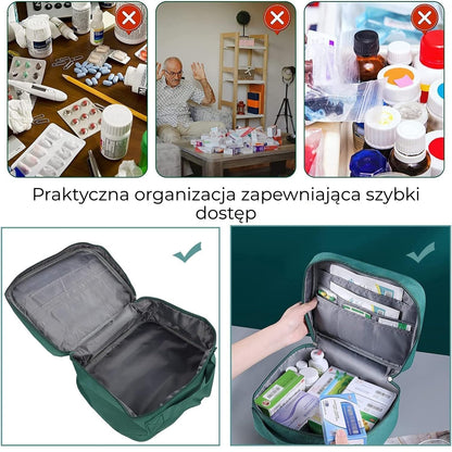 Přenosný organizér na léky – domácí lékárnička (94390003)