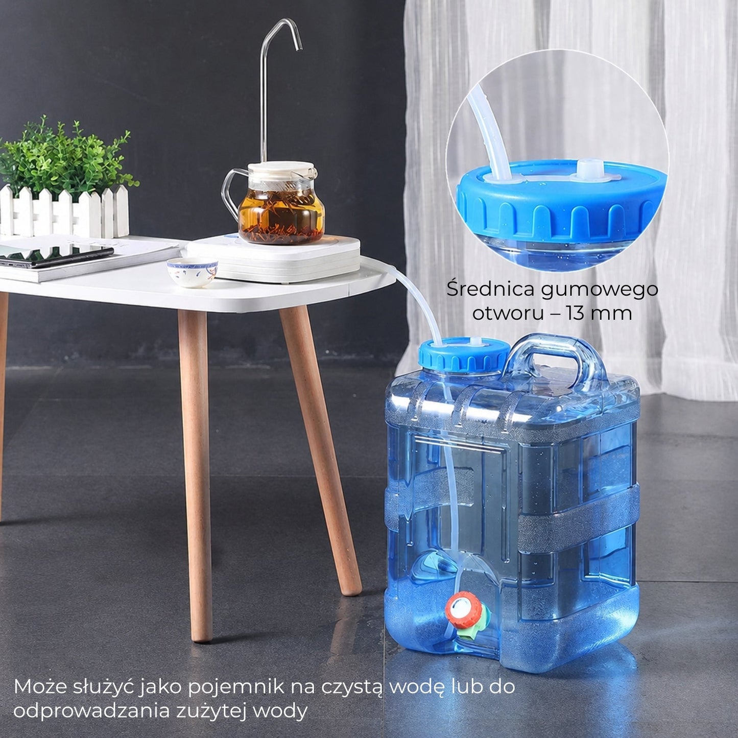 Přenosný kanystr na vodu s kohoutkem, 10 l (94470001)
