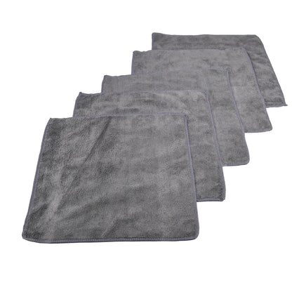 Utěrky z mikrovlákna šedé 35x35 cm - Sada 5 ks (83930001)