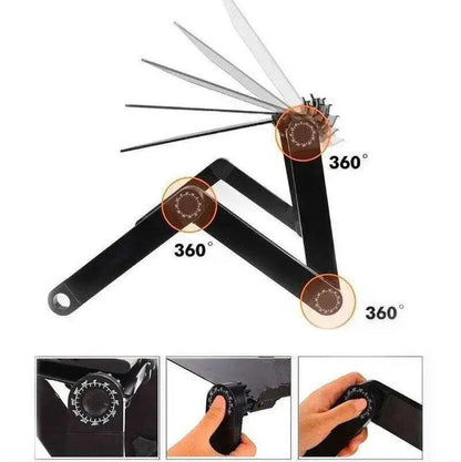 Skládací stůl pod laptop s chladicím ventilátorem (58000001)