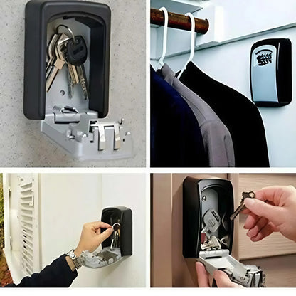 Mini kovový trezor na klíče s kódem (89850001)