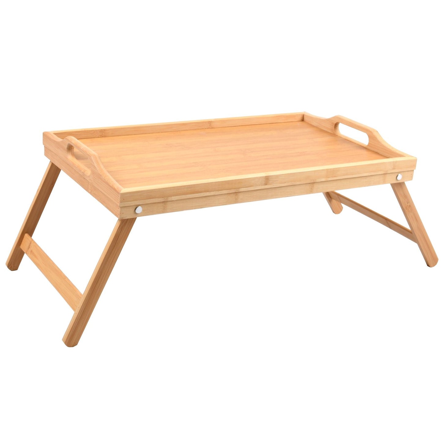 Snídaňový stůl z bambusu 50x30x24,5 cm (4713)