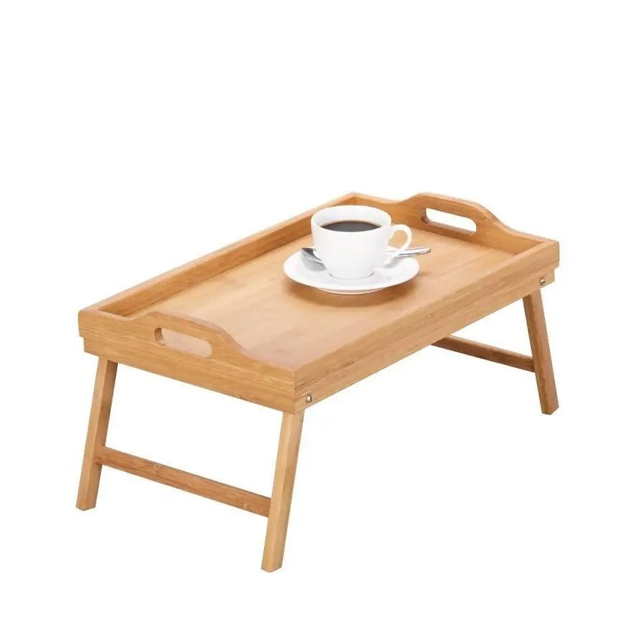 Snídaňový stůl z bambusu 50x30x24,5 cm (4713)
