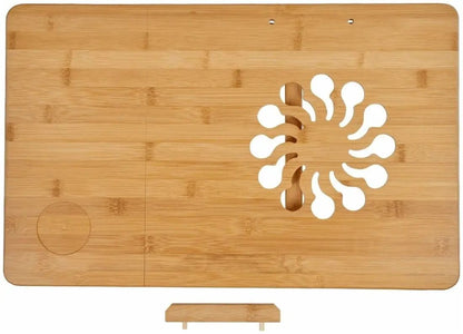 Stůl pod laptop s ventilací, dřevěný (8230)