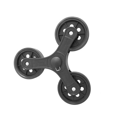 Nákupní vozík s židličkou, modrý (C077)