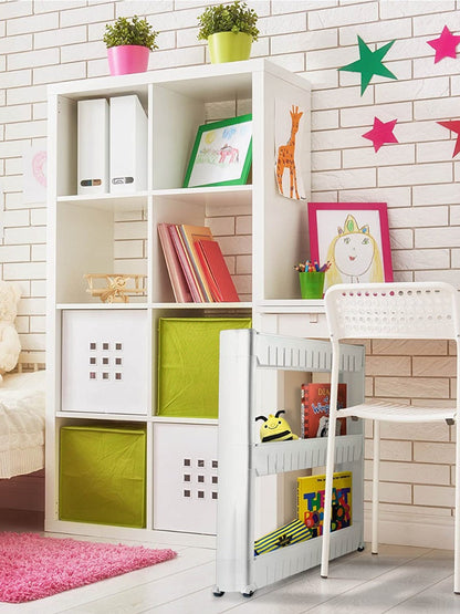 Koupelnový regál na kolečkách (5510)