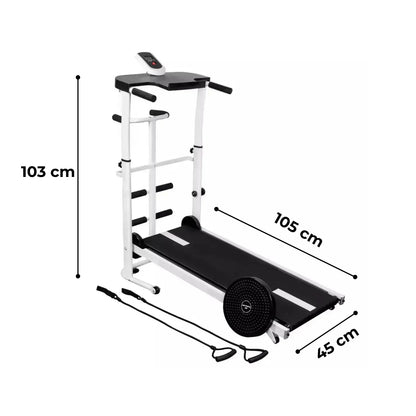 Vícefunkční mechanický domácí běžecký pás (92600001)
